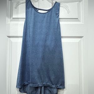 Spaulding sleeveless top cross back size L
